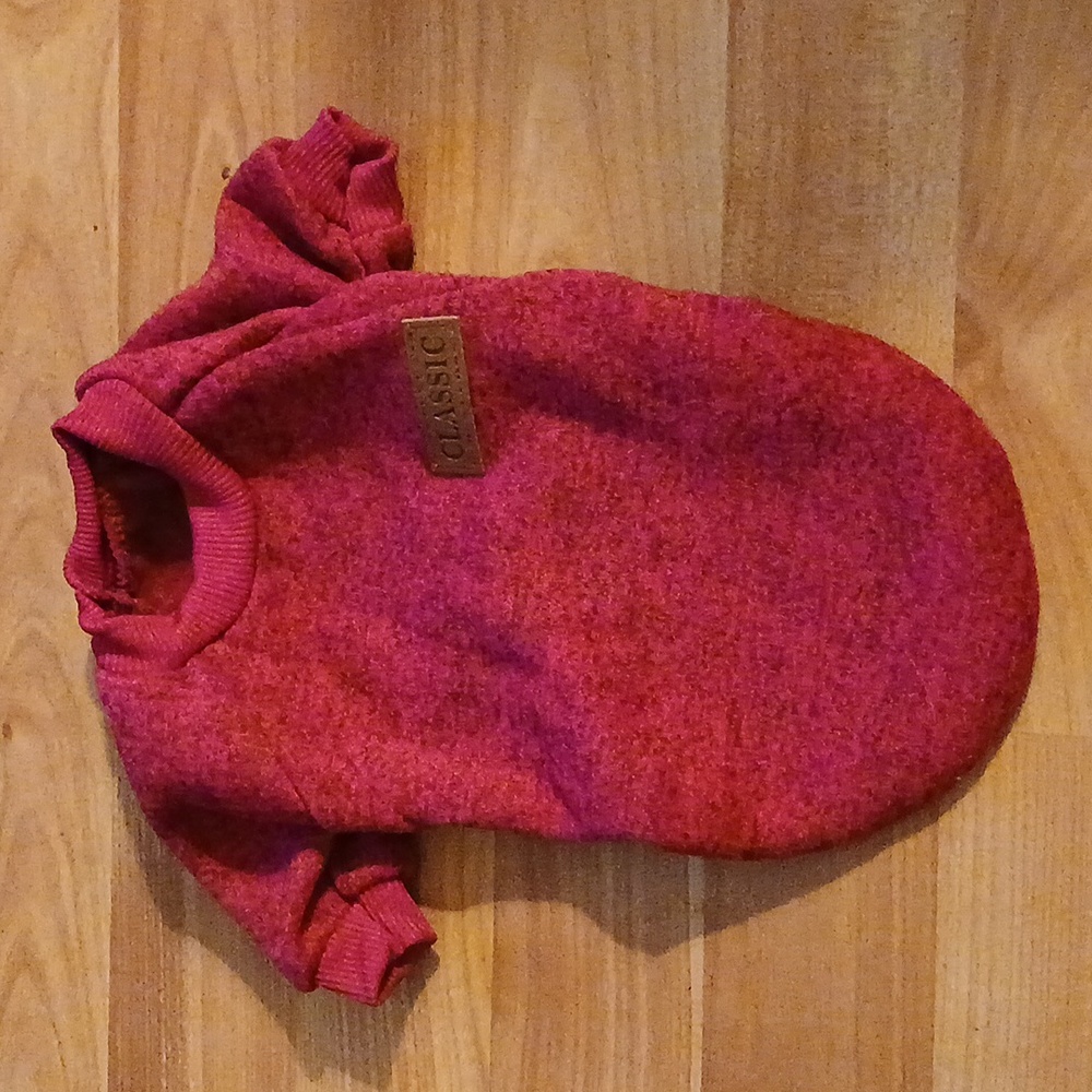 Female xs dog sweatshirt Not Med